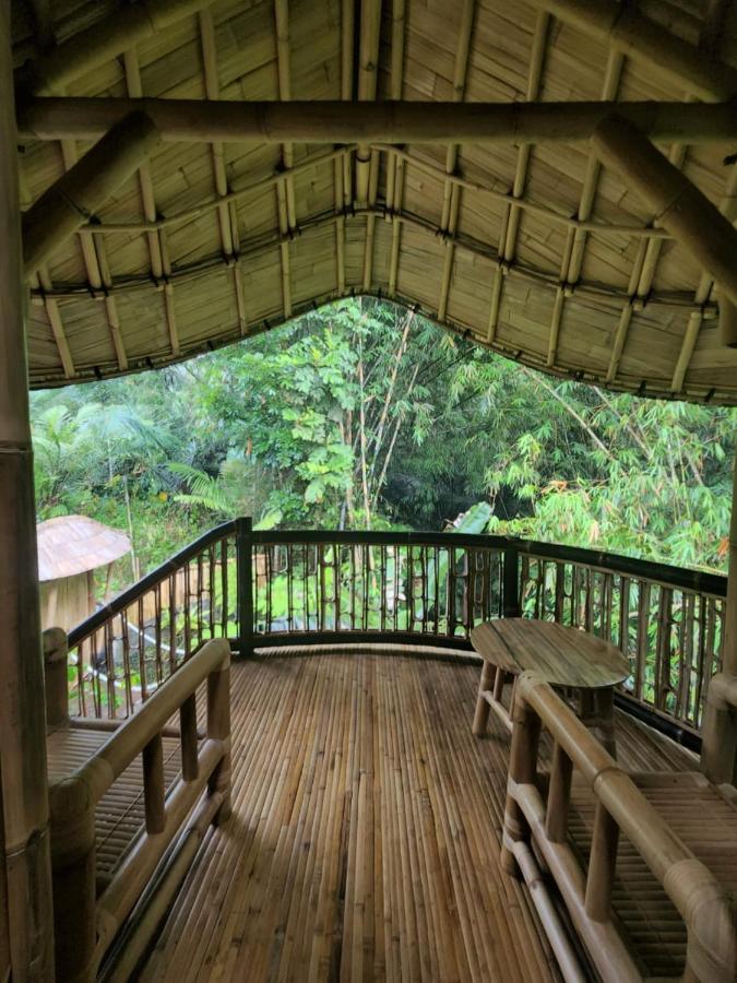 Pondok Salacca#Bamboohouse# จันดีดาซา ภายนอก รูปภาพ