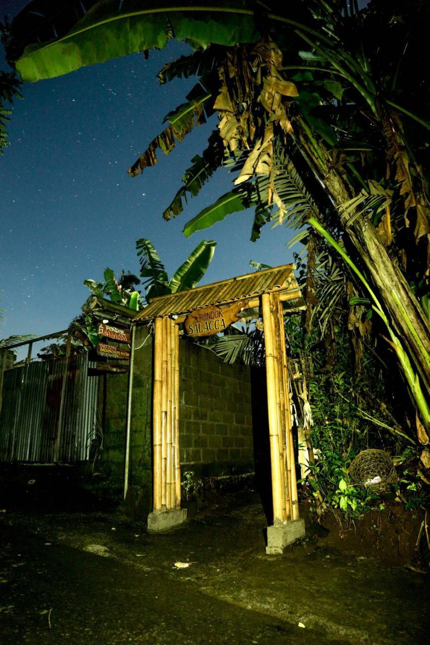 Pondok Salacca#Bamboohouse# จันดีดาซา ภายนอก รูปภาพ